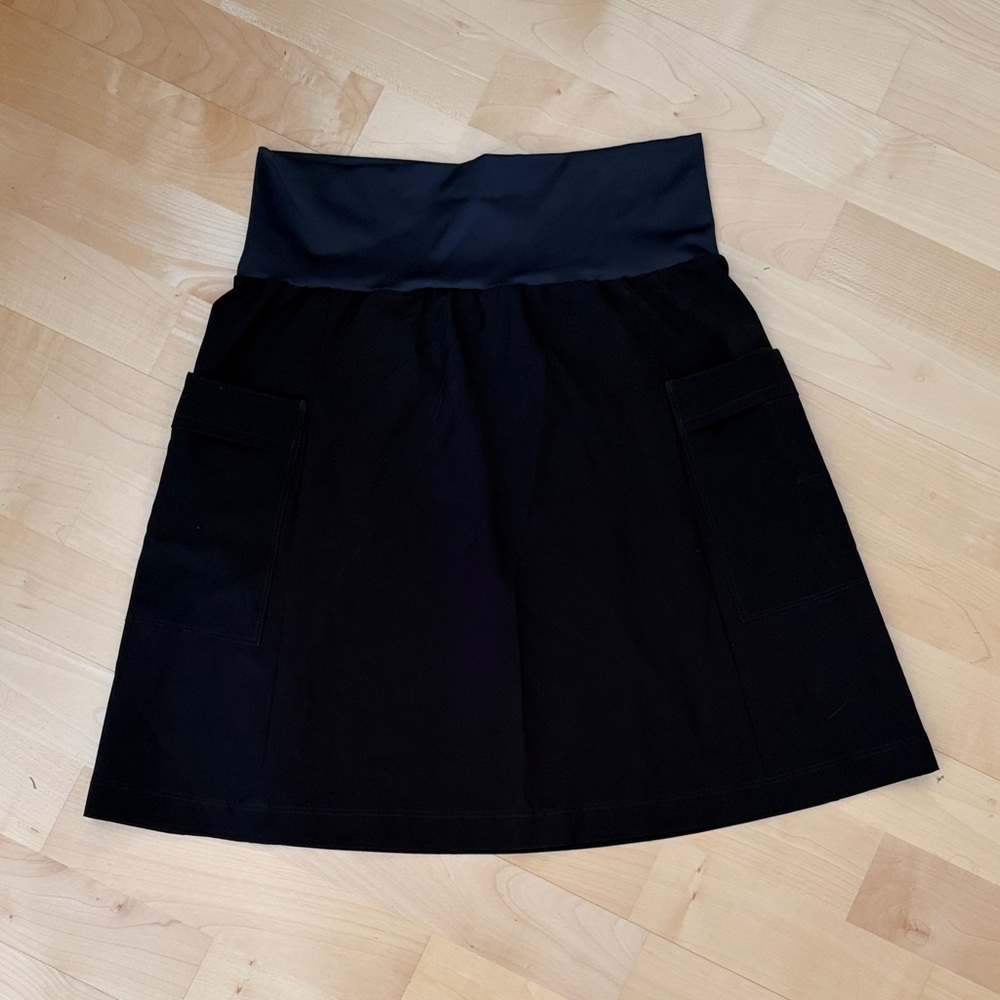 Purple Rain Adventure Skirt Hiking Backpacking Ultralight Cargo Black Small